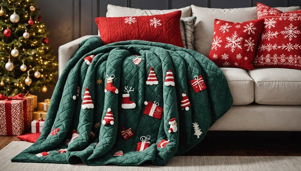 Découvrez les plaids confortables de noël pour un cocon chaleureux