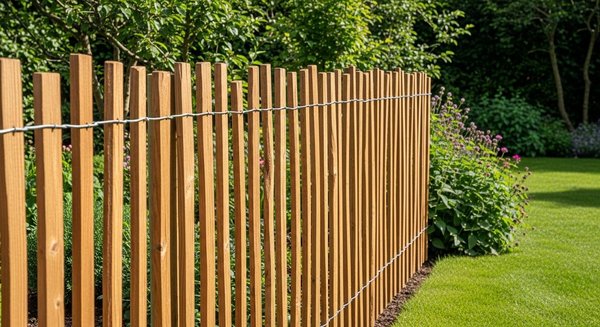 Clôture en ganivelle : la solution naturelle pour délimiter votre jardin